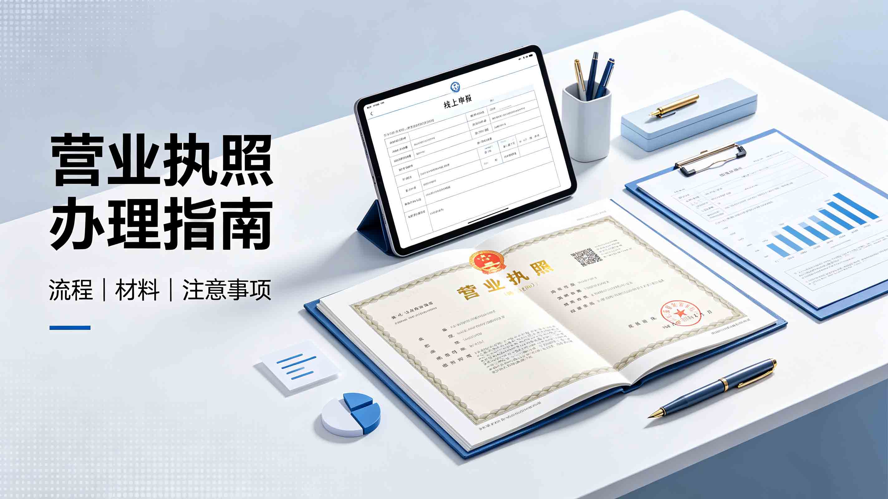 营业执照办理全流程详解：巧掌柜2026年实操指南